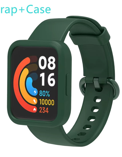 Load image into Gallery viewer, Silicone Strap for Xiaomi Mi Watch Lite / Watch 2 Watch Charger Protector Case Bracelet Watch Band for  Watch / 2 Lite

