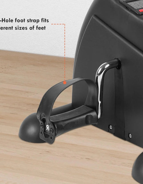 Load image into Gallery viewer, Ejercitador De Pedal De Bicicleta De Escritorio, Ejercicio De Interior De Mini Exercise Bike Stepper, Ejercitador De Pedal De Bicicleta Para Ancianos Debajo Del Equipo De Fitness De Escritorio Con Pantalla LCD
