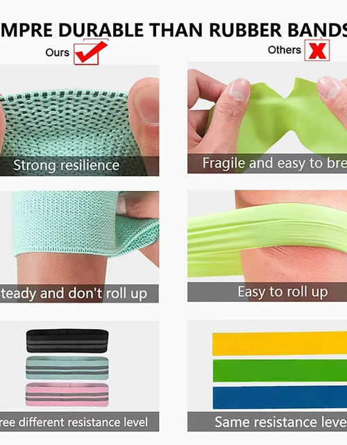 Load image into Gallery viewer, Fitness Resistance Band Elastic Bands for Fitness Hip Expansion Belt Home Sports Equipment Portable Body Building Entertainment
