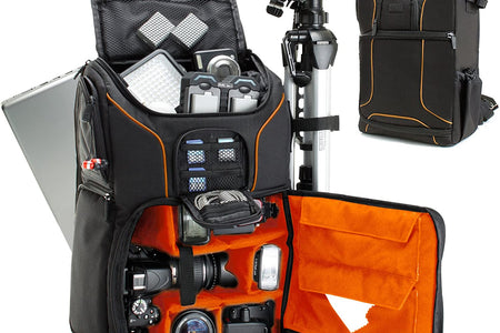 Camera Backpack for Photographers Dslr/Slr/Mirrorless Camera Bag with Laptop Slot, Rain Cover, Tripod Holder