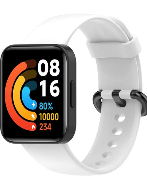 Load image into Gallery viewer, Silicone Strap for Xiaomi Mi Watch Lite / Watch 2 Watch Charger Protector Case Bracelet Watch Band for  Watch / 2 Lite
