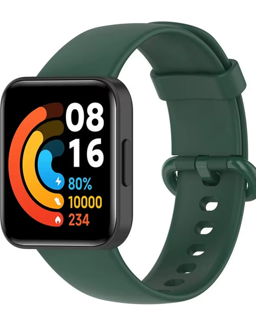 Load image into Gallery viewer, Silicone Strap for Xiaomi Mi Watch Lite / Watch 2 Watch Charger Protector Case Bracelet Watch Band for  Watch / 2 Lite
