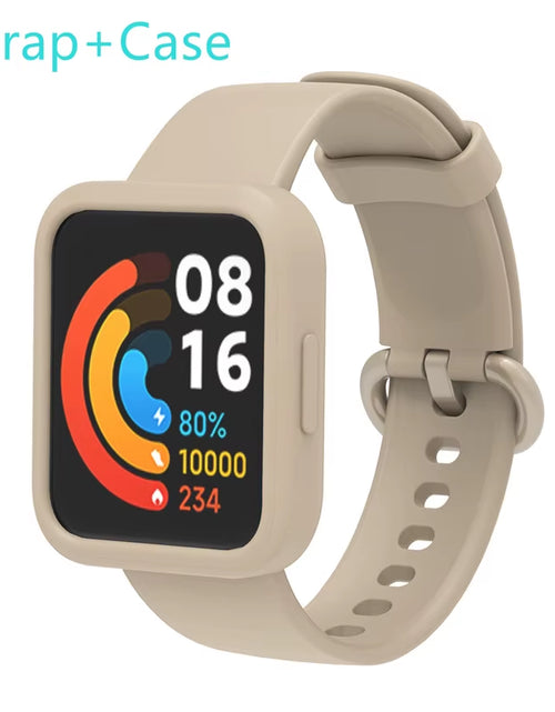 Load image into Gallery viewer, Silicone Strap for Xiaomi Mi Watch Lite / Watch 2 Watch Charger Protector Case Bracelet Watch Band for  Watch / 2 Lite
