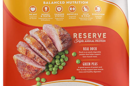 Limited Ingredient Diet | Adult Grain-Free Dry Cat Food | Protein Options Include Duck, Chicken, Salmon or Venison