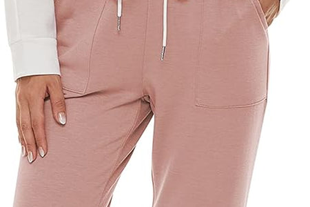 Two Piece Outfits for Women,Long Sleeve Crewneck Pullover Tops and Pants Sweatsuits Lounge Set with Pockets