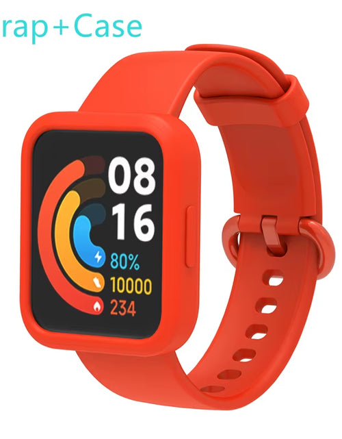 Load image into Gallery viewer, Silicone Strap for Xiaomi Mi Watch Lite / Watch 2 Watch Charger Protector Case Bracelet Watch Band for  Watch / 2 Lite
