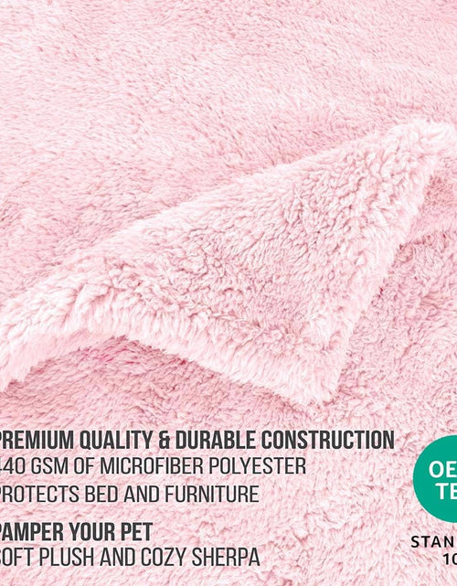 Load image into Gallery viewer, Fluffy Waterproof Dog Blanket Fleece | Soft Warm Pet Fleece Throw for Large Dogs and Cats | Fuzzy Plush Sherpa Throw Furniture Protector Sofa Couch Bed
