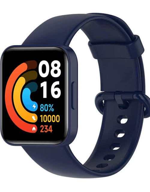 Load image into Gallery viewer, Silicone Strap for Xiaomi Mi Watch Lite / Watch 2 Watch Charger Protector Case Bracelet Watch Band for  Watch / 2 Lite
