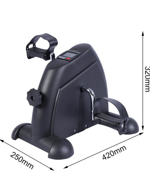 Load image into Gallery viewer, Ejercitador De Pedal De Bicicleta De Escritorio, Ejercicio De Interior De Mini Exercise Bike Stepper, Ejercitador De Pedal De Bicicleta Para Ancianos Debajo Del Equipo De Fitness De Escritorio Con Pantalla LCD
