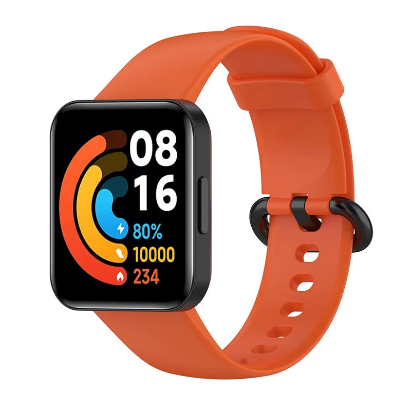 Silicone Strap for Xiaomi Mi Watch Lite / Watch 2 Watch Charger Protector Case Bracelet Watch Band for  Watch / 2 Lite