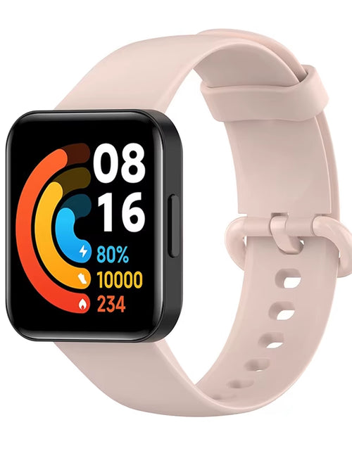 Load image into Gallery viewer, Silicone Strap for Xiaomi Mi Watch Lite / Watch 2 Watch Charger Protector Case Bracelet Watch Band for  Watch / 2 Lite

