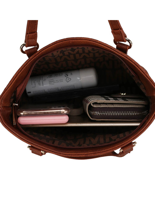 Load image into Gallery viewer, Bolsos Tote De Mujer Veganos De Cuero M, MU Burdeos, 4 Unidades
