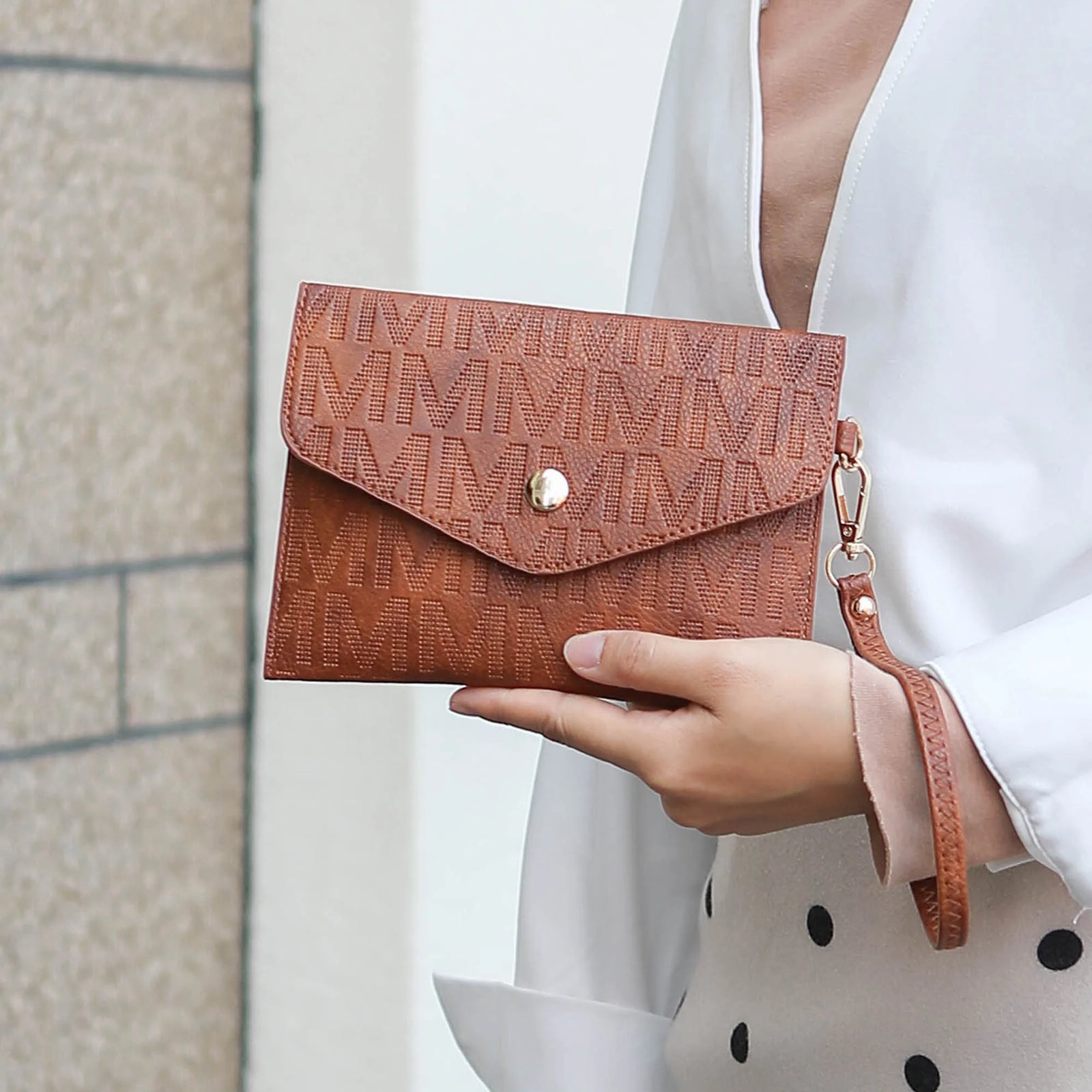 Bolsos Tote De Mujer Veganos De Cuero M, MU Burdeos, 4 Unidades
