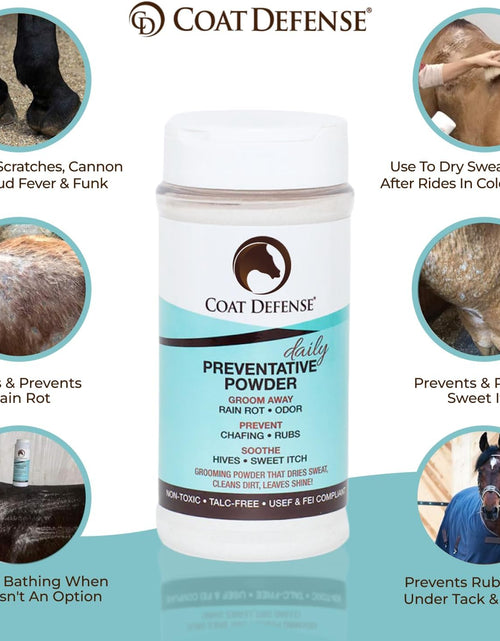 Load image into Gallery viewer, Daily Preventative Powder for Horses - Safe &amp; Effective Equine Skin Conditioner Sweet Itch, Skin Funk, &amp; Rain Rot - Dry Horse Shampoo, 64 Oz Formula with All Natural Ingredients
