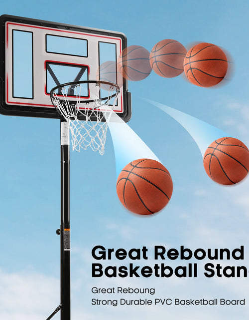 Load image into Gallery viewer, Maxkare 6.56'-10' Altura Ajustable 44" Sistema Basketball Portátil Para Exteriores Duradero (Adulto)
