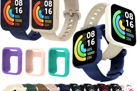Silicone Strap for Xiaomi Mi Watch Lite / Watch 2 Watch Charger Protector Case Bracelet Watch Band for  Watch / 2 Lite