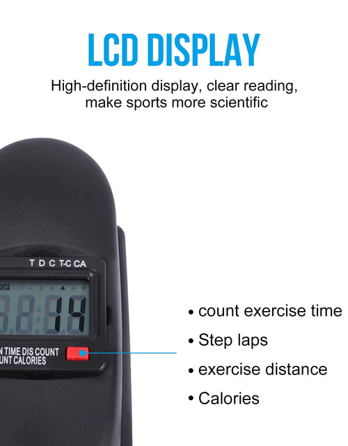 Load image into Gallery viewer, Ejercitador De Pedal De Bicicleta De Escritorio, Ejercicio De Interior De Mini Exercise Bike Stepper, Ejercitador De Pedal De Bicicleta Para Ancianos Debajo Del Equipo De Fitness De Escritorio Con Pantalla LCD
