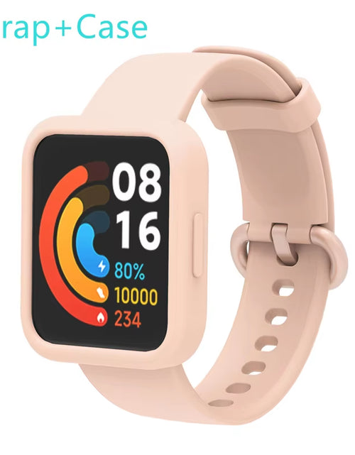Load image into Gallery viewer, Silicone Strap for Xiaomi Mi Watch Lite / Watch 2 Watch Charger Protector Case Bracelet Watch Band for  Watch / 2 Lite
