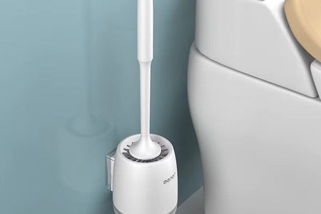 -Silicone Toilet Brush Cleaner Brush Wall Floor Bathtubs and Accessories Cleaning Tools Cleanliness Bathroom Accessories