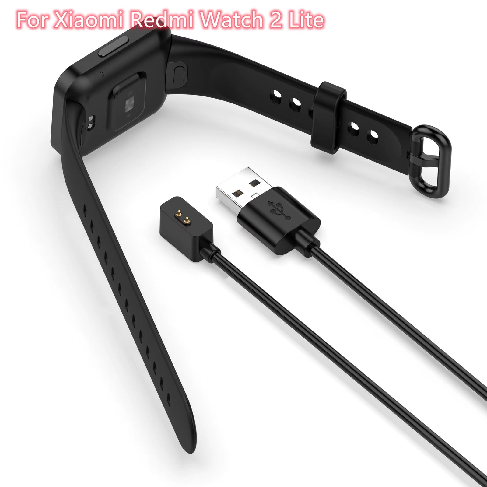Silicone Strap for Xiaomi Mi Watch Lite / Watch 2 Watch Charger Protector Case Bracelet Watch Band for  Watch / 2 Lite