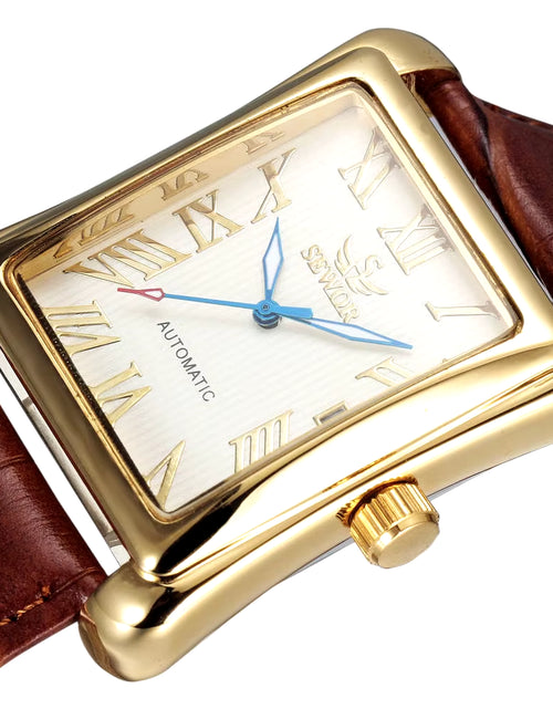 Load image into Gallery viewer, SEWOR Luxury Men Watches Fashion Rectangle Watches Men Gold Automatic Mechanical Watches Men Man Watches Relogio Masculino
