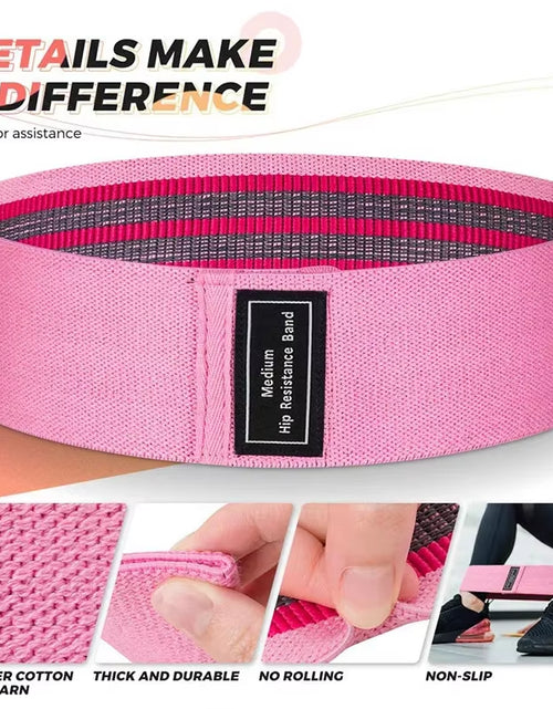 Load image into Gallery viewer, Fitness Resistance Band Elastic Bands for Fitness Hip Expansion Belt Home Sports Equipment Portable Body Building Entertainment

