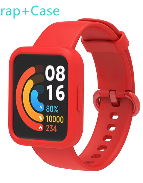 Load image into Gallery viewer, Silicone Strap for Xiaomi Mi Watch Lite / Watch 2 Watch Charger Protector Case Bracelet Watch Band for  Watch / 2 Lite

